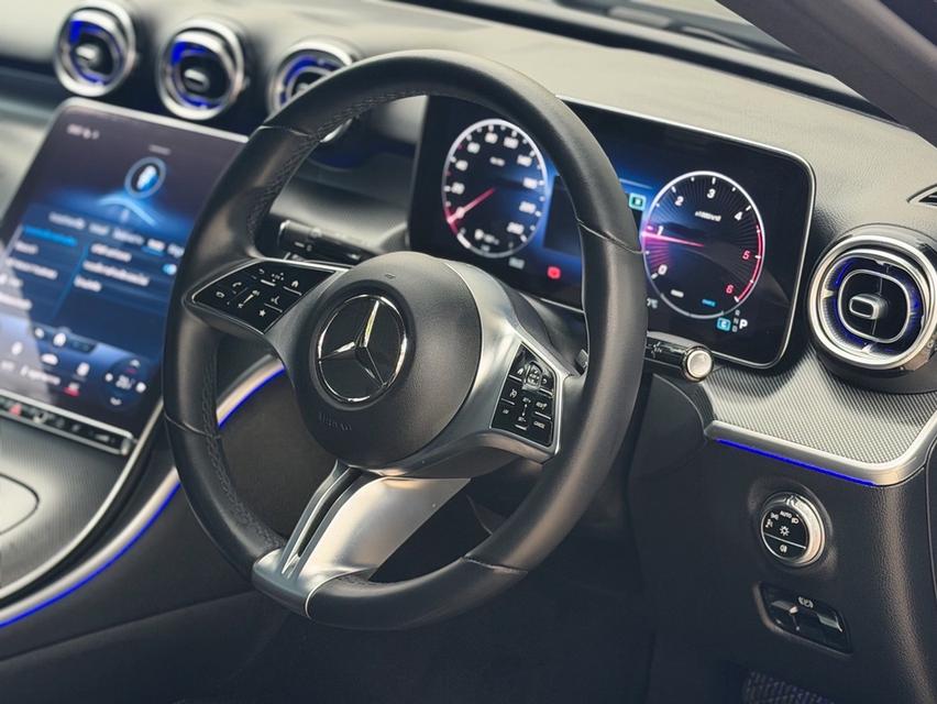 Mercedes-Benz C220d ดีเซล Avantgarde (W206) โฉมปัจจุบัน ปี 2022 ใช้งาน 3 หมื่นโล ประวัติครบ เจ้าของเดียว รูปที่ 9