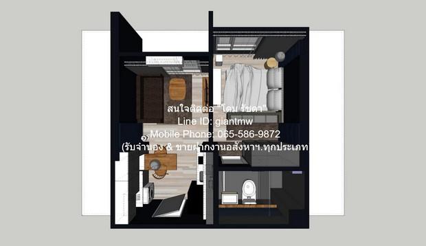 DSL-822 ขาย คอนโด The Key Sathorn - Charoenraj เดอะคีย์ สาทร - เจริญราษฎร์ กรุงเทพ ห้องนอน 1 ห้อง ห้องน้ำ 1 ห้อง 3