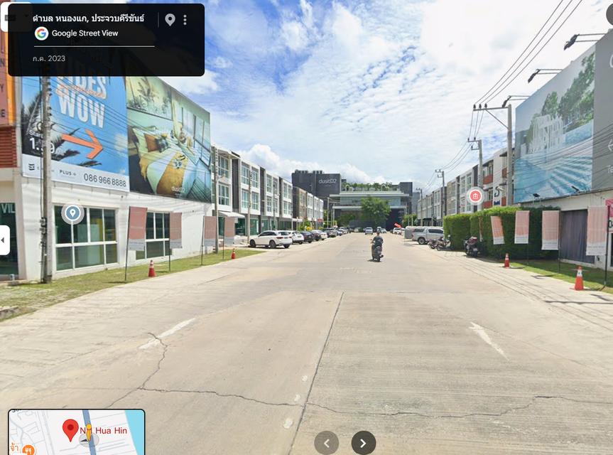 ขายอาคารพาณิชย์สวย 3 ชั้น หัวหิน หนองแก ทำเลดีค้าขายได้ Beautiful 3-story commercial building for sale in Nong Kae, Hua Hin 2