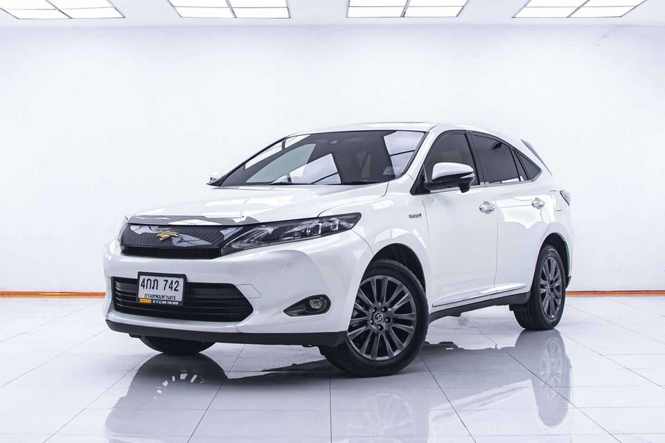 รหัสรถ 1C707 TOYOTA HARRIER 2.5 HYBRID 2015