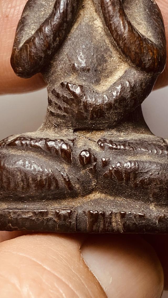 พระปิดตาไม้แกะ(พระบ้านเก่า) รูปที่ 5