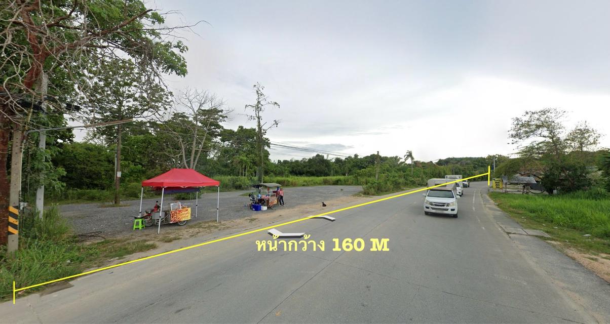 ให้เช่าที่ดินใกล้ท่าเรือแหลมฉบัง ราคาถูกติดถนนใหญ่ หน้ากว้าง 160 เมตร