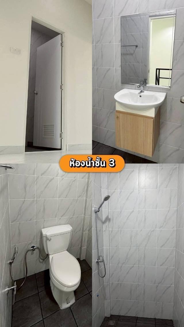 รีโนเวทใหม่ทั้งหลัง! ทาวน์โฮม 3 ชั้น 4 ห้องนอน ใกล้ MRT สายสีชมพู พร้อมเข้าอยู่ 4