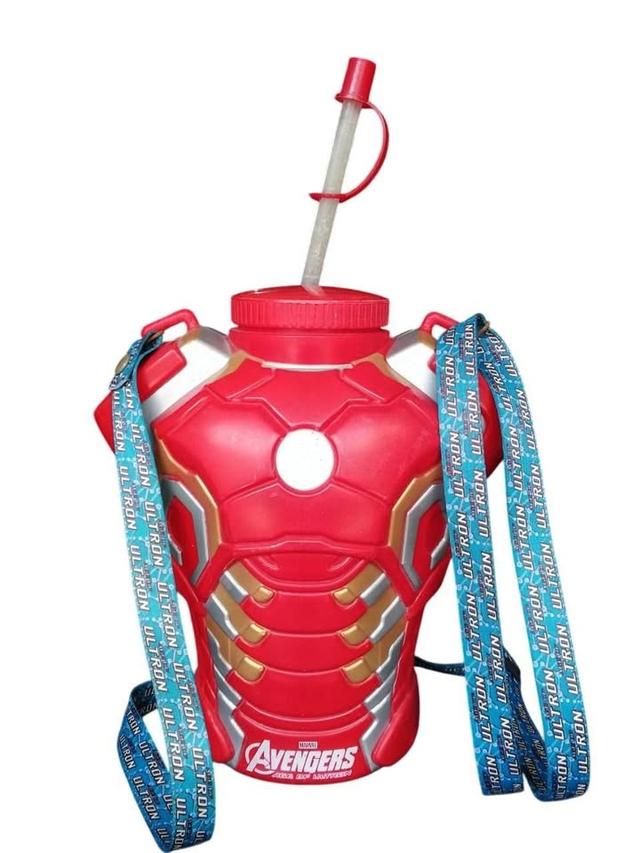 Collection Set ฝาแก้วน้ำโรงหนังAvengers-Spider Manมือสองสภาพดี (4 ชิ้น 600-) 5