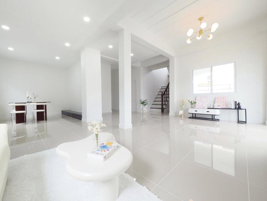 🏤บ้านเดี่ยว 2 ชั้น 52.6 ตร.ว. ม.กิตติยารักษ์5 ขนาด 4 ห้องนอน 2 ห้องน้ำ บ้านหลังใหญ่ฟังชั่นดีเยี่ยม พร้อมเฟอร์ [บางกรวย-ไทรน้อย] บ้านเลขที่ 34/171 6