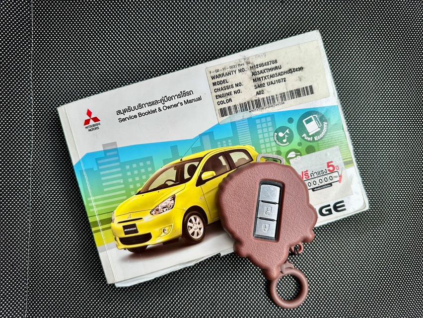 MITSUBISHI  MIRAGE 1.2 GLS AUTO ปี 2013  17