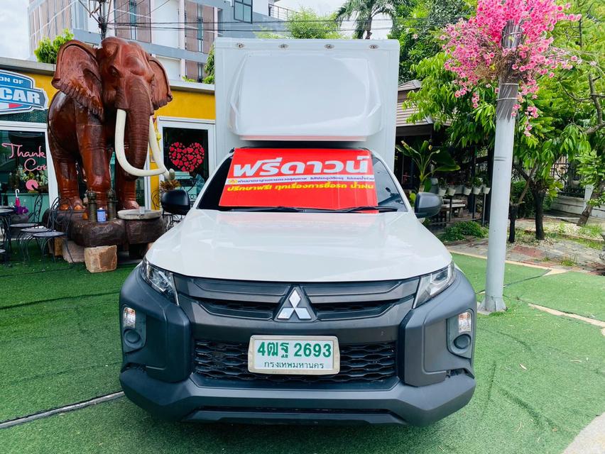 ✨ตู้แห้ง สูงใน 1.80 เมตร เสริมแหนบ 🚗#MITSUBISHI TRITON 2.5 GL ตู้แห้ง ปี 2022