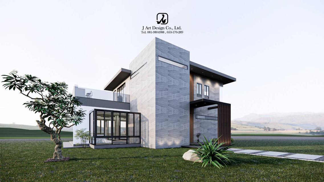 เชียงราย รับออกแบบตกแต่งภายใน รับสร้างบ้าน 2