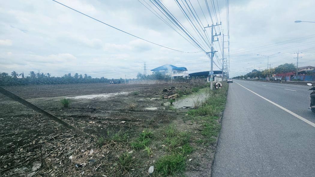 ขาย ที่ดิน บ้านแพ้ว 24 ไร่ 2 งาน 62 ตร.วา ติดทางหลวงแผ่นดิน พระราม2บ้านบ่อ-บ้านแพ้ว- ลำลูกบัว อ.บ้านแพ้ว สมุทรสาคร 5