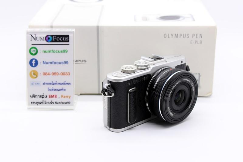 กล้อง Olympus PEN Lite E-PL8 เลนส์ 14-42mm EZ สีดำเงิน สภาพสวย ซัตเตอร์ 7 พัน อดีตประกันศูนย์ รูปที่ 7