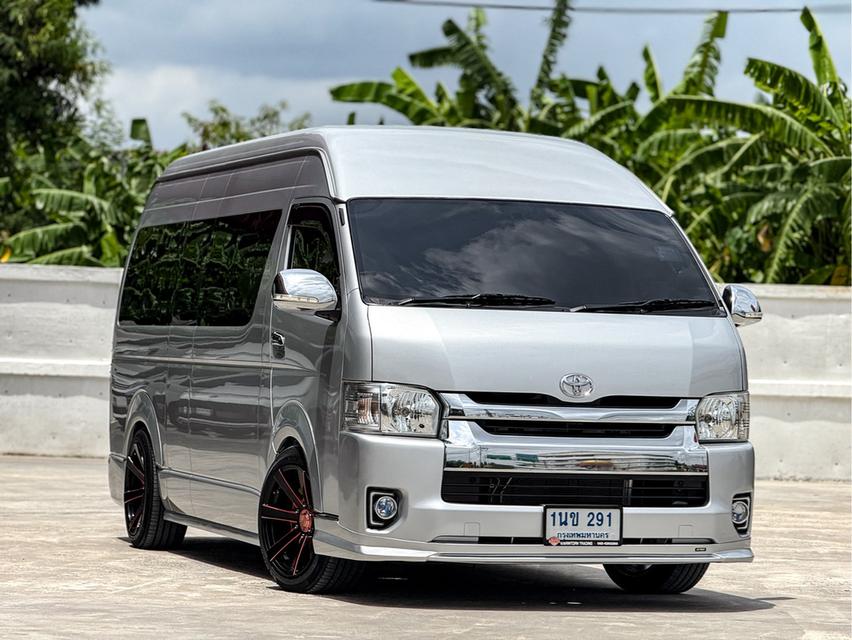 รหัสรถ WRT291 2017 TOYOTA COMMUTER 3.0 D4D โฉมปี05-19 สีเทา ดีเซล เกียร์ออโต้ VIP เต็ม 19