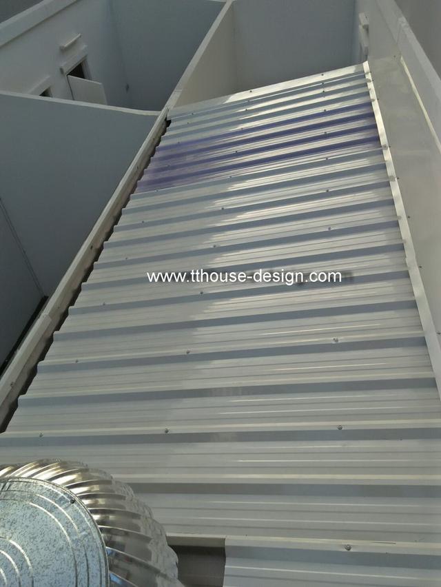 งานรับต่อเติม โครงหลังคากันสาด ต่อเติมห้องครัว เทพื้นปูกระเบื้อง Line dddesign23 18