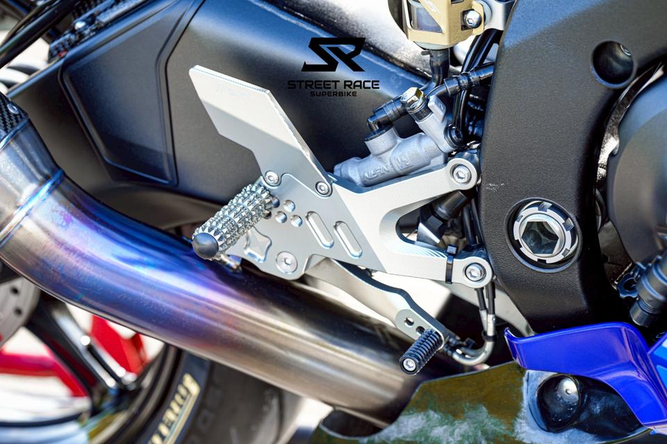 2021 Yamaha yzf-r6 น้ำเงิน รถปี 2021 รถสวย มือเดียว ของแต่งท่วมๆ 10