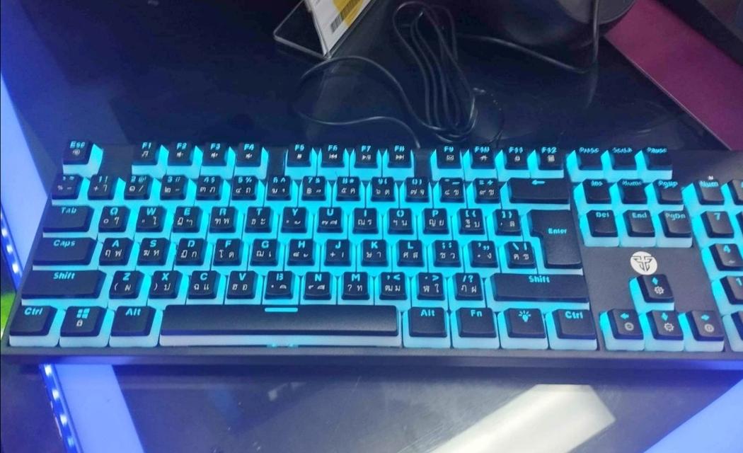คีย์บอร์ด Fantech Gaming Keyboard ATOM MK887 Mechanical - Blue Switch 2