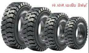 ยางตันดำ ยางตันโฟล์คลิฟท์ ล้อForklift 6