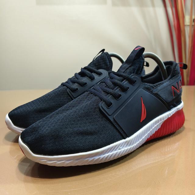 NAUTICARainey Sport Sneaker In Black/ Red 1Size. US 9.5/ UK 9/ EUR 42-43⭐⭐⭐⭐ Pre-owned/ Good Condition🔥Price : 550฿ รูปย่อยที่ 2