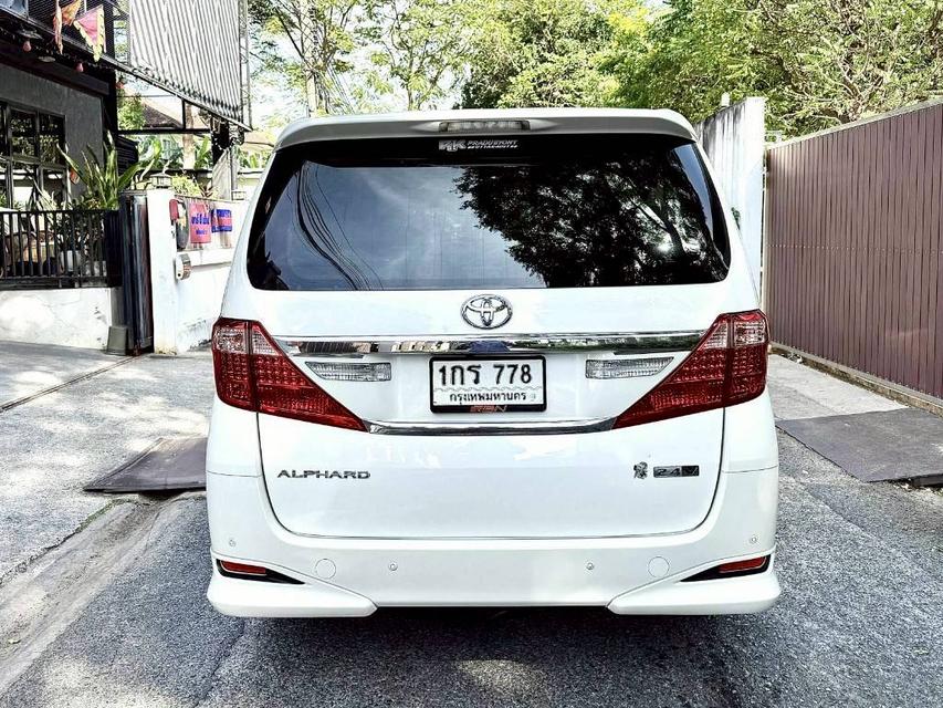 Toyota Alphard 2.4V ปี 2012  6