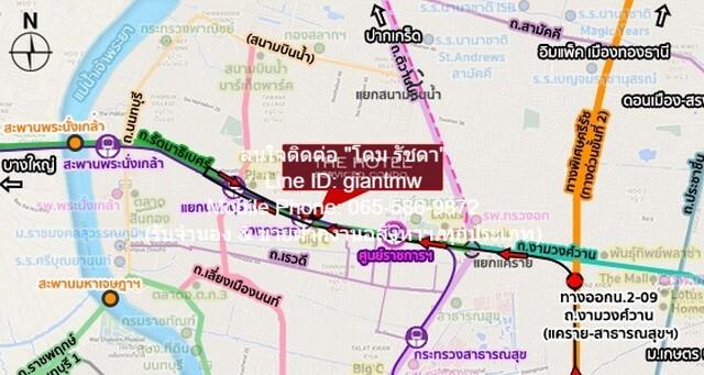 คอนโดมิเนียม โฮเทล เซอร์วิส คอนโด 1ห้องนอน1Bathroom 29 ตารางเมตร 1790000 B. ไม่ไกลจาก MRT บางกระสอ เข้าออกได้หลายทาง เป็ 2