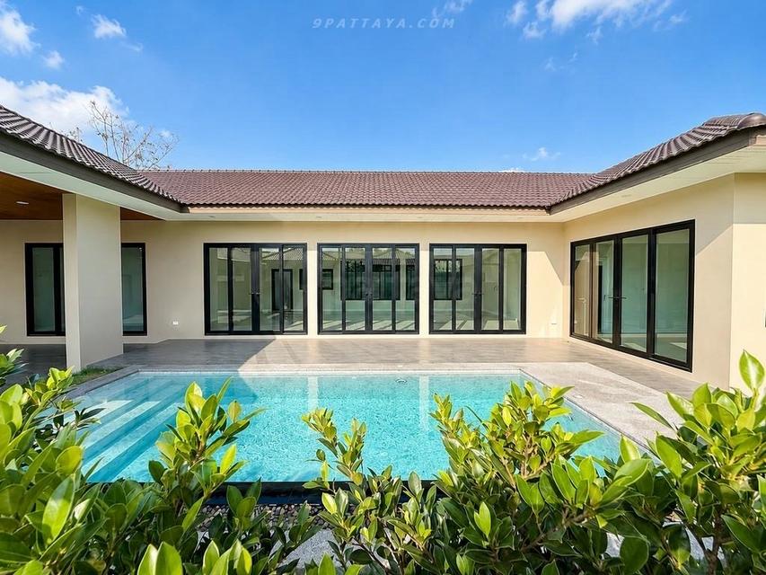 For Sale — Exclusive Luxury Pool Villa at Garden Villa 9, PattayaBrand-new luxury private pool villa for sale at Garden Villa 9, Pattaya. Designed 1