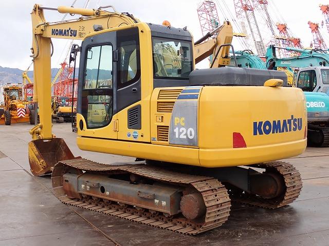 KOMATSU PC120-8 รถเก่าญี่ปุ่น