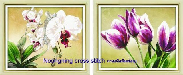 ร้าน Noongning Cross stitch ครอสติสพิมพ์ลาย จำหน่ายอุปกรณ์ครอสติส ภาพติดเพชร1049