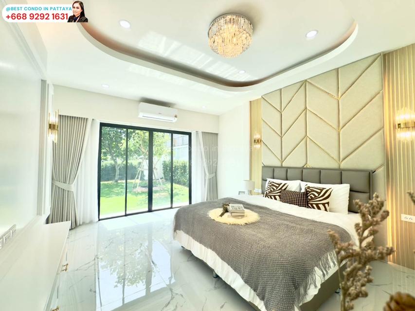 ✨ #บ้านหรูพัทยา พร้อมสระว่ายน้ำ #รหัสทรัพย์447 ✨ 🔥🔥 ราคาเพียง 10.9 ล้าน 🔥🔥 🏡 บ้านหัวมุม ขนาดกว้าง พร้อมสระว่ายน้ำระบบเกลือ และเฟอร์ครบทุกห้อง 2