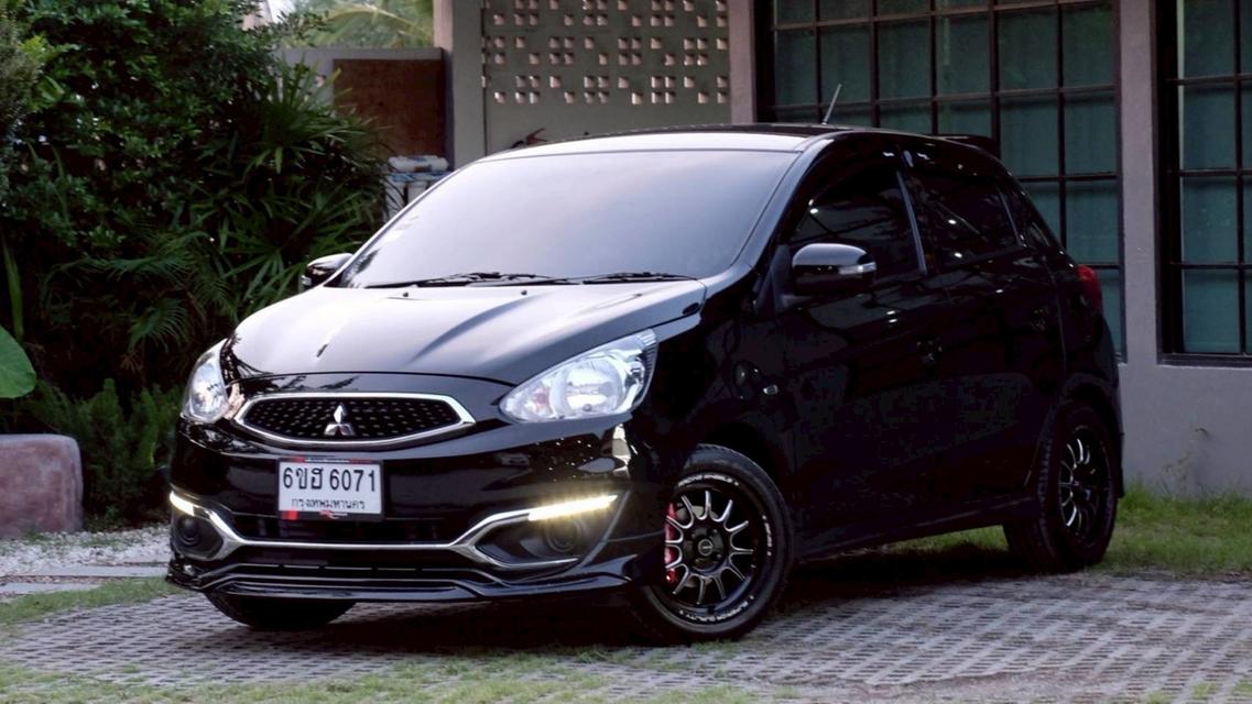 รหัสรถ KN6071 MITSUBISHI MIRAGE เครื่อง 1.2 รุ่น GLX เกียร์ MT ปี 2018