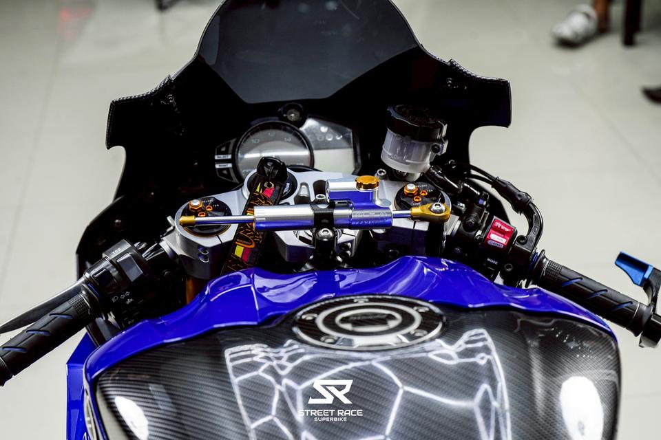 🔥 YZF-R6 ปี 2018 น้ำเงิน-ดำ | ตัวแรงสายสนาม ของแต่งแน่น ฟรีดาวน์! 🔥 รูปที่ 4
