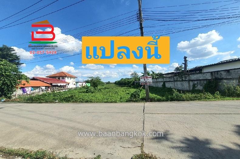 ที่ดินเปล่า บางคูรัด (ใกล้วัดลาดปลาดุก) ถนนสายเลียบคลองนายเฉลิม เนื้อที่ 5 ไร่ ถนนการประปานครหลวง ตำบลบางคูรัด อำเภอบางบัวทอง จังหวัดนนทบุรี 4