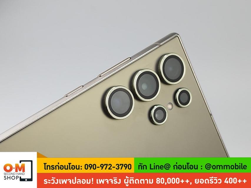 ขาย/แลก Samsung S24 Ultra 12/512 Titanium Gray ศูนย์ไทย ประกันSC+ 26/01/2025 ครบยกกล่อง เพียง 37,900 บาท  3