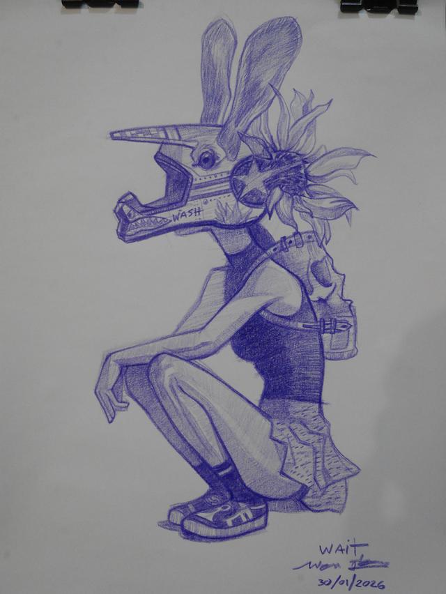 งานภาพวาดสีน้ำมันบนผ้าใบ