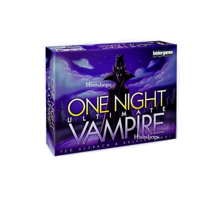ONE NIGHT ULTIMATE VAMPIRE BOARD บอร์ดเกมแนว Social Deduction (เกมจับผิดทางสังคม) เกมส์สนุกๆสุดฮิต กล่องแข็งสุดหรู