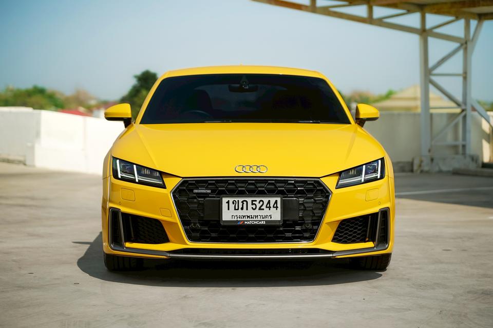 Audi TT Coupé 45 TFSI quattro S-line ปี 2019 สีเหลือง Vegas Yellow Solid= รูปย่อยที่ 2