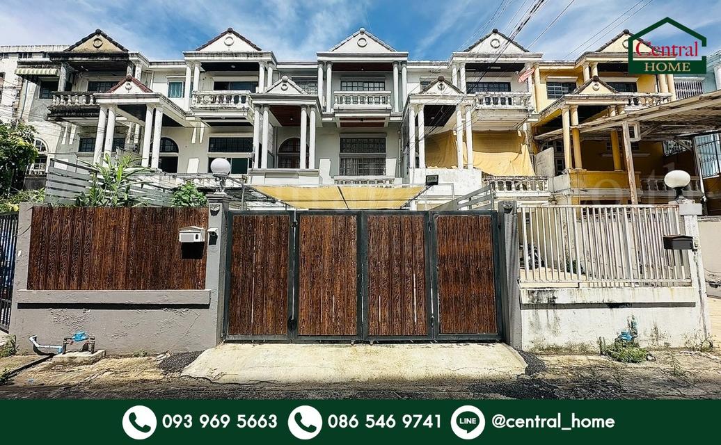 ทาวน์โฮม 3 ชั้น 45 ตร.วา ซอยรามคำแหง 65 (ลาดพร้าว 122 มหาดไทย) พร้อมอยู่ 1