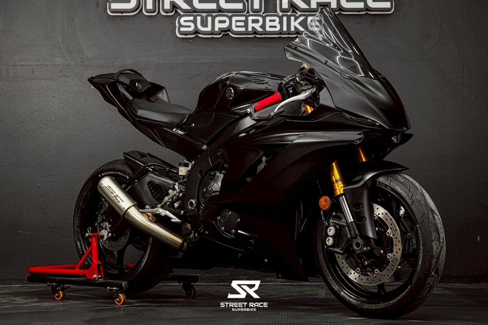 🔥 yamaha yzf-r6 ปี2018 จด19 สีดำ ดุจริง ตัวจริงสายสนาม 🔥
