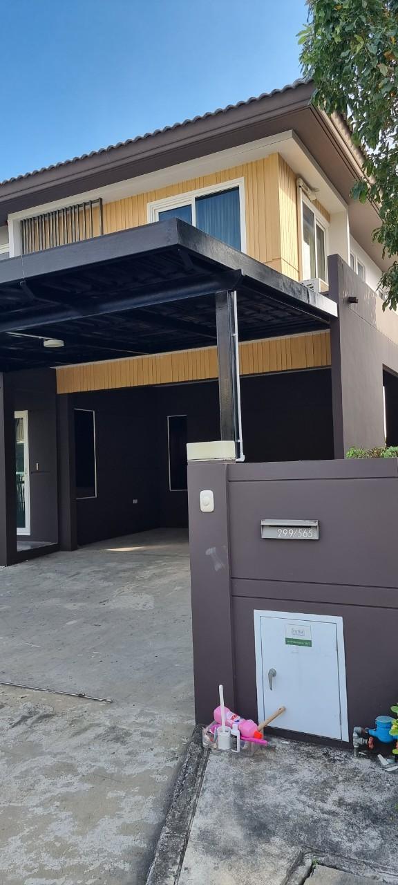 บ้านเดี่ยวมัณฑนา Lake วัชรพล 299/565 หมู่บ้านมัณฑนา เลควัชพล ถนนสุขาภิบาล5 เขต/แขวงสายไหม กทม. บ้านเดี่ยว 2ชั้น ขนาด50.3 ตร.วา พื้นที่ใช้สอย 132ตร.ม. 4