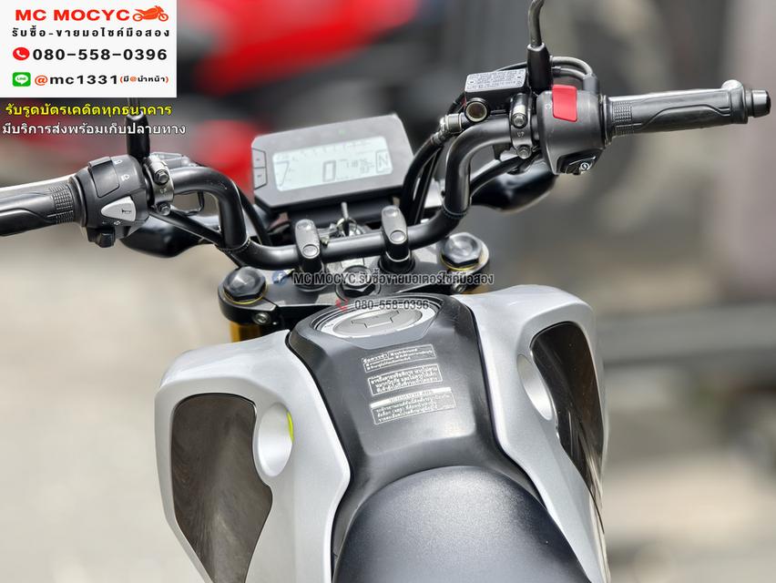 Msx Grom abs 2022 วิ่ง10000โล รถบ้านแท้ไม่ใช่รถประมูล เครื่งท่อเดิมชุดสีสวย มีเล่มชุดโอนครบ  No1137 7