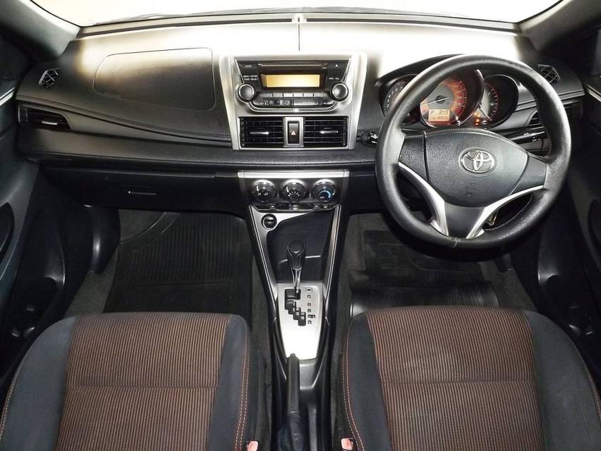 รหัส KCY8580 TOYOTA YARIS ECO 1.2 E เกียร์ AUTO ปี 2014 สีดำ เงาวับ 6