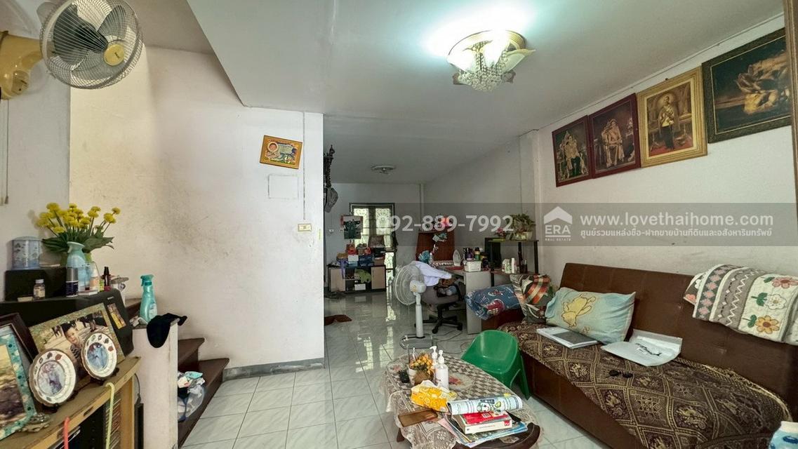 ขายทาวน์เฮ้าส์ 2 ชั้น หมู่บ้านกานดา กม.23 พระราม2-นาดี พื้นที่ 20 ตรว. ราคาถูกที่สุดในโครงการนี้แล้ว ขายเพียง 1.4 ล้านบาท ใกล้เซ็นทรัล มหาชัย 6