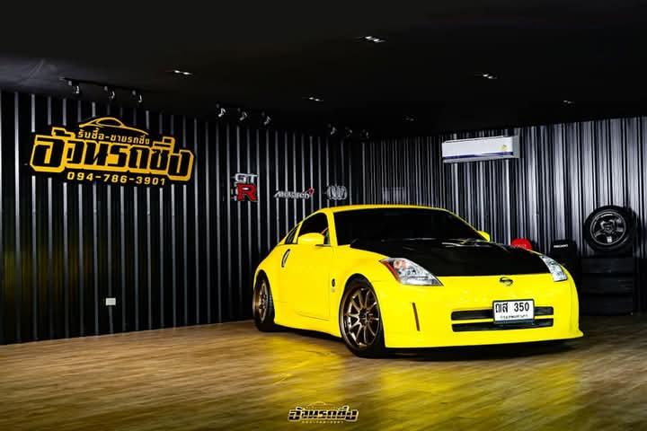 Nissan 350 Z สีเหลือง 6