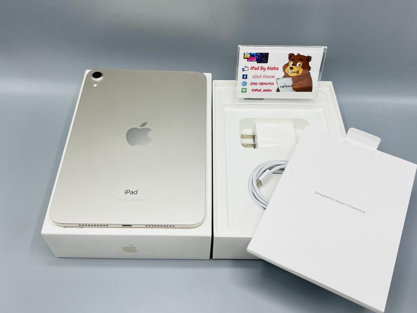 iPadMini6 64gb WiFi เครื่องสวย ครบกล่อง นัดรับได้ครับ 8