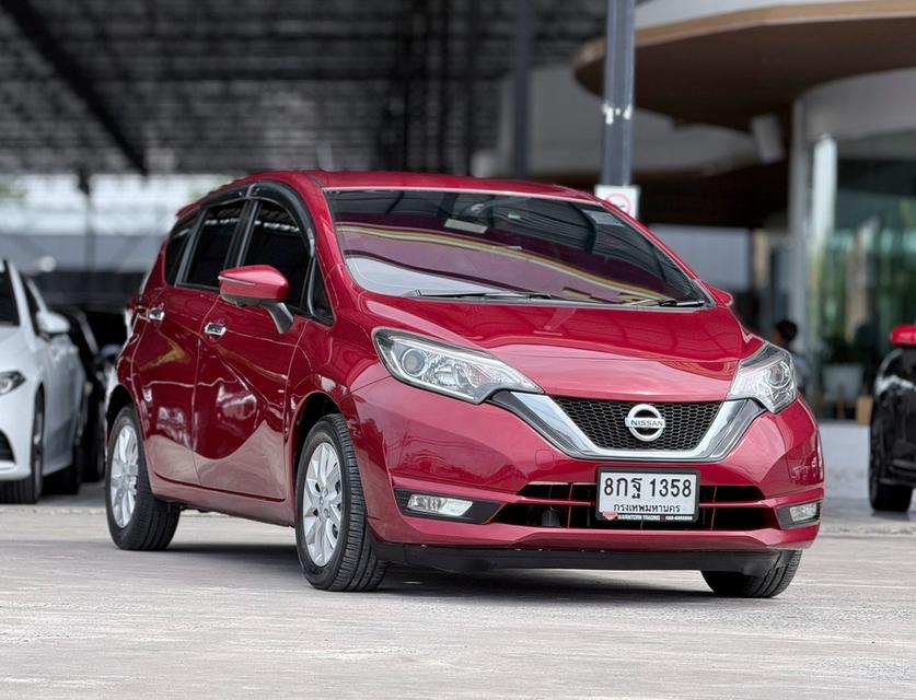 ปี 2018 NISSAN NOTE, 1.2 VL โฉม ปี17-ปัจจุบันสีแดง ตัวท็อปสุด