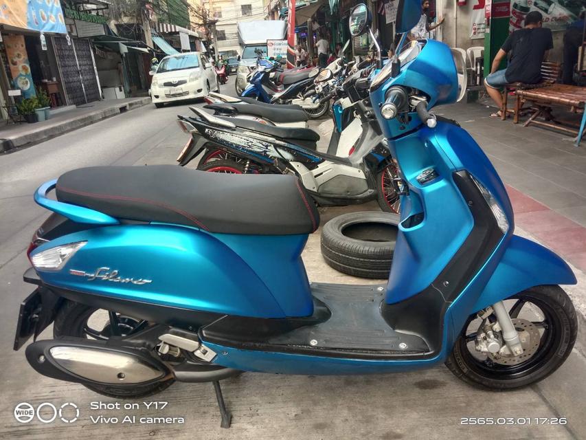 YAMAHA grand filano 2015 สีน้ำเงิน ล้อแม็ก ไมลล์ดิจิตอล