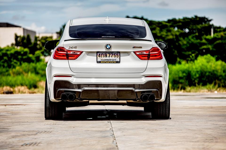 Bmw X4 XDrive20d M Sport 2.0 ดีเซล สีขาว 2017 ของแต่งหลายแสน