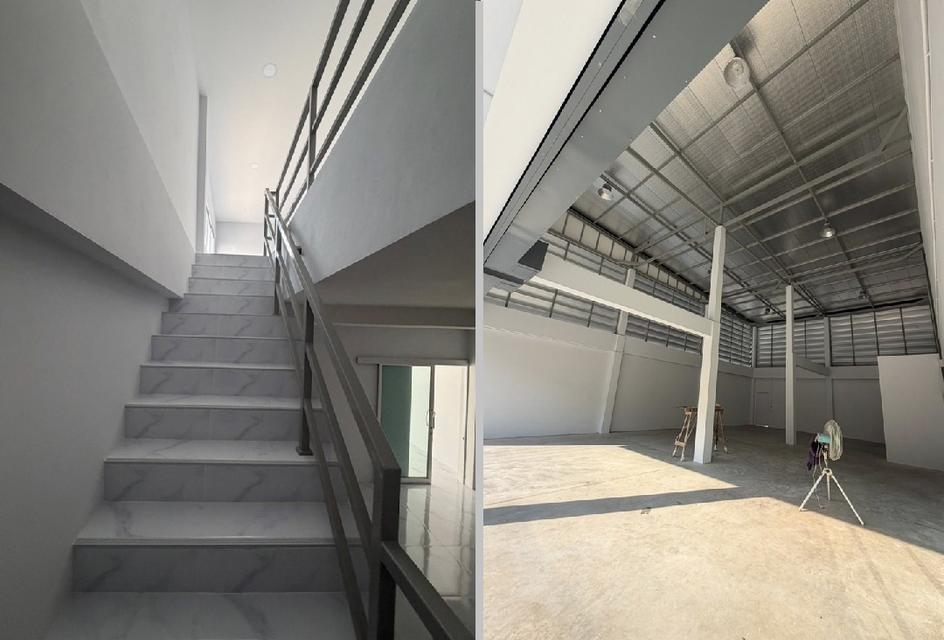 ให้เช่าโกดังพร้อมสำนักงาน สร้างใหม่ / พื้นที่ 400 ตารางเมตร / ทำเลเอกชัย บางบอน / ซอยเอกชัย เข้าซอยไม่ลึก 8