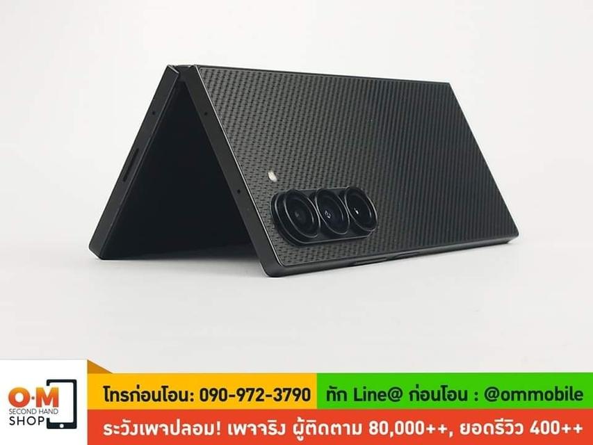 ขาย/แลก Samsung Z Fold6 สีพิเศษ Crafted Black 12/256 ศูนย์ไทย ประกันศูนย์ SC+ 24/07/2025 สภาพใหม่มาก ครบกล่อง เพียง 46,990 บาท 5