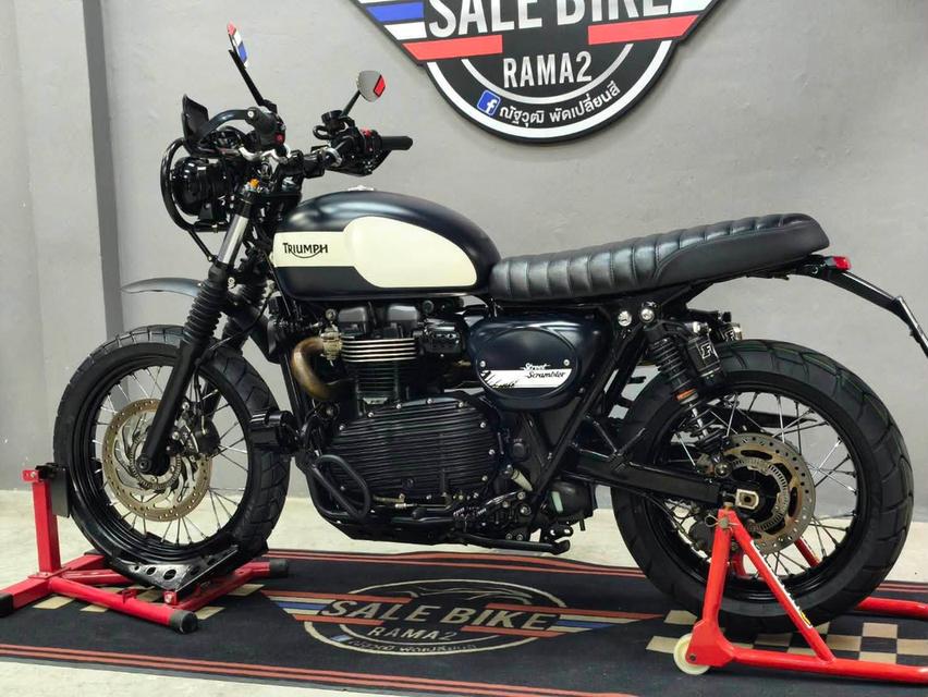 ออกถ 0 บาท Triumph Street Scrambler 900 ปี 2018 abs 🇬🇧 รถมือเดียว ของแต่งหลักแสน รูปที่ 20