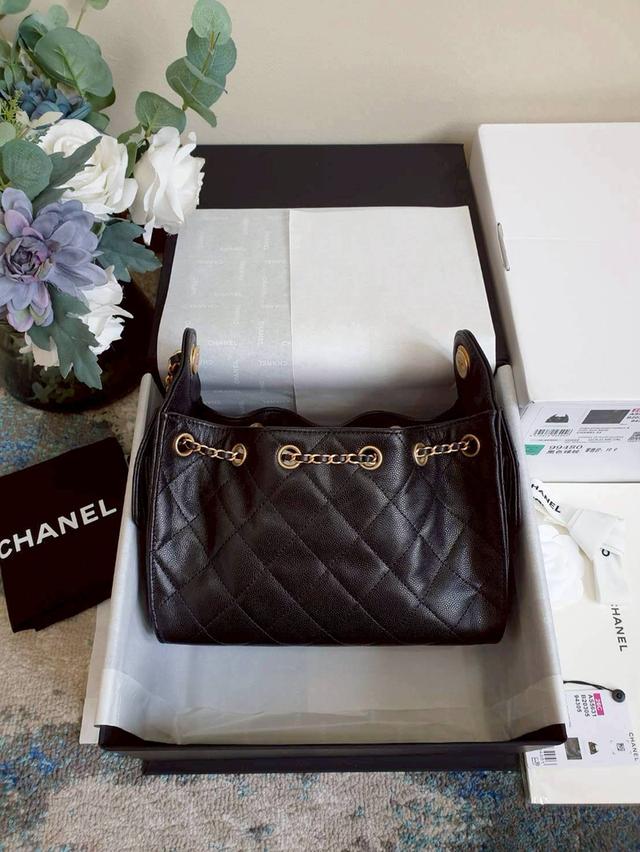 เทียบแท้สุด🔥หนังอิตาลี New Chanel mini 25Bag  Size : 20*22*12.5cm ✅ 16,500฿🔥 รูปที่ 6