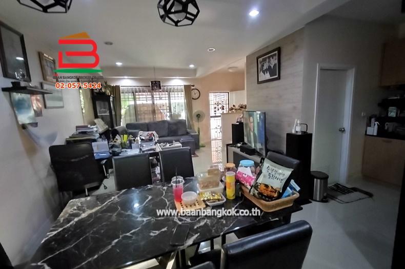 ทาวน์โฮม เดอะคอนเนค 12 หลังริม (ใกล้ตลาดถนอมมิตร) เนื้อที่ 28.9 ตรว. ถนนรามอินทรา เขตบางเขน จังหวัดกรุงเทพมหานคร 6