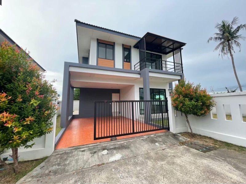 ขายบ้านเดี่ยว2ชั้น บ้านไม่เคยอาศัย หลังมุม หมู่บ้านเบญจวรรณ แกรนด์ หนองปลาไหล บางละมุง ชลบุรี. 1